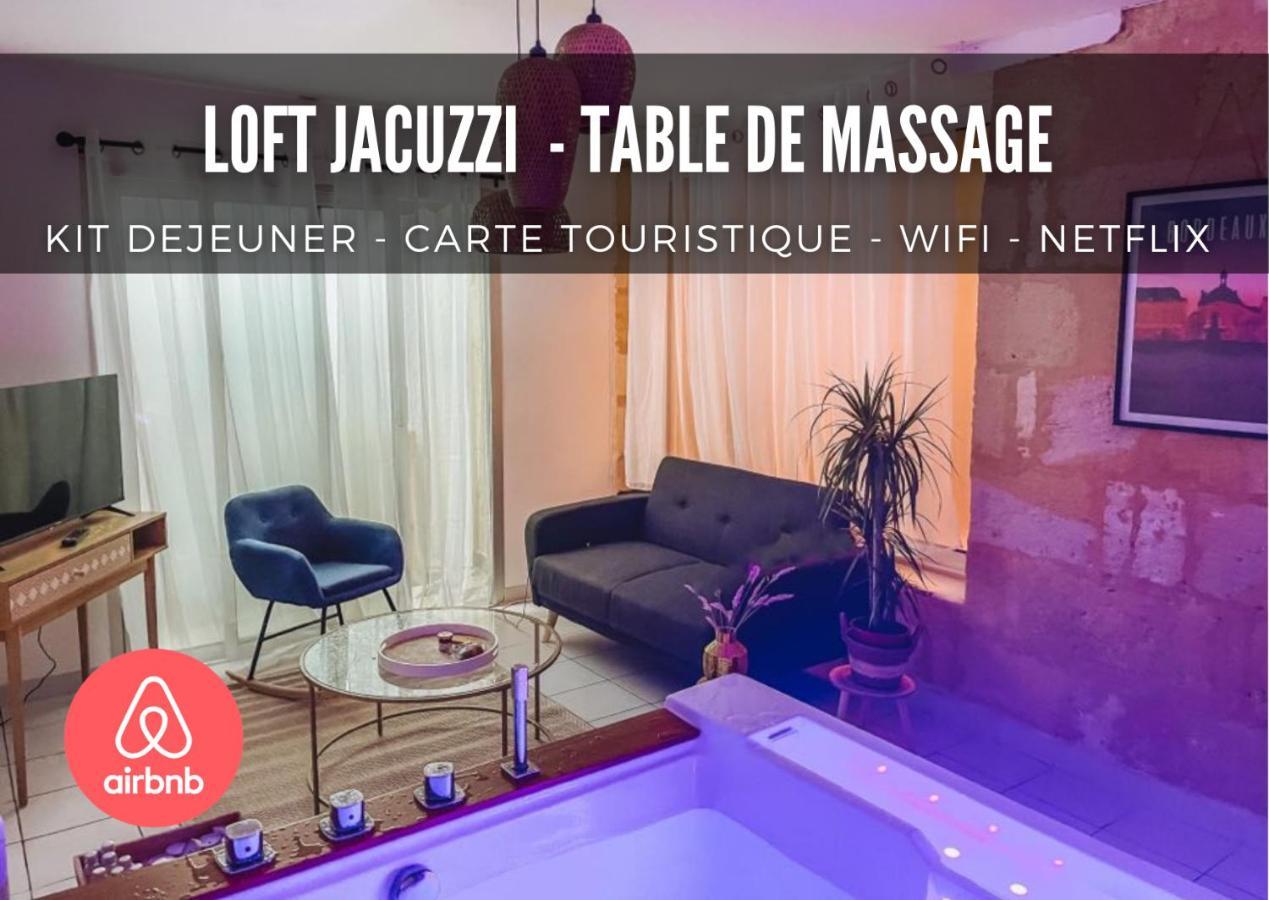 Апартаменты Nuit D'Exception - Loft Avec Jacuzzi Бордо Экстерьер фото
